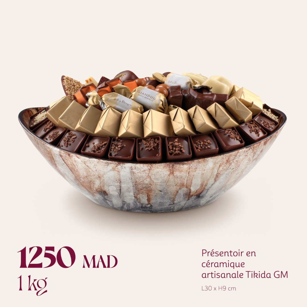 Présentoir en céramique artisanale Tikida